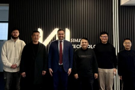 O altă discuție foarte productivă am avut-o cu conducerea companiei Simai Technologies