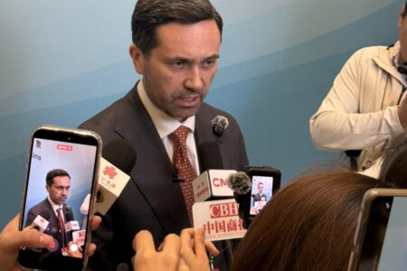 Ajuns la Reședința de Stat din Beijing, în cadrul prestigiosului Global Trade and Investment Promotion Summit 2026
